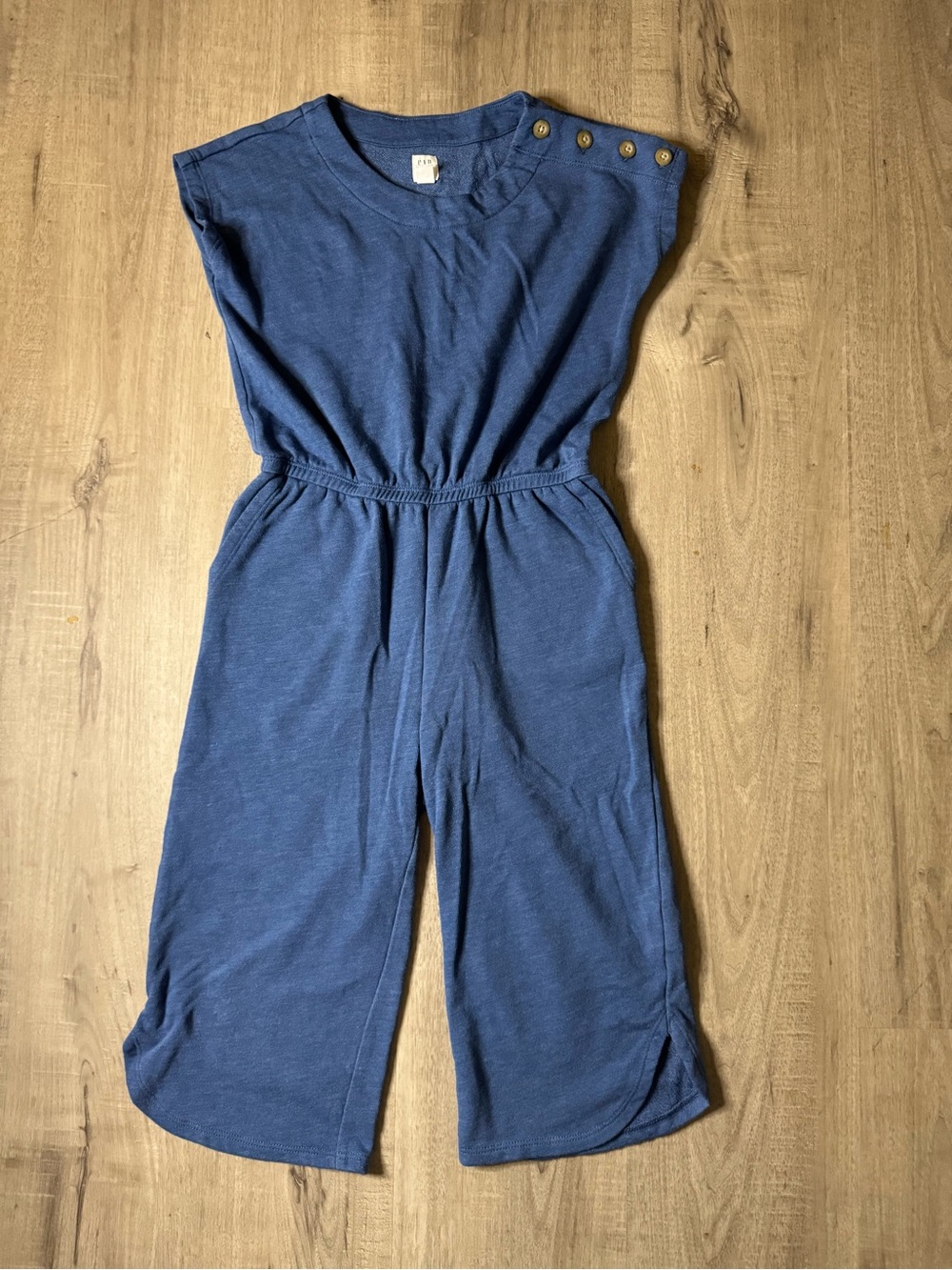 GAP Kids Blue Wide Leg Jumpsuit Size Small - Picture 8 of 8